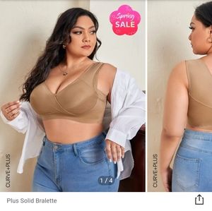 Plus size bralette